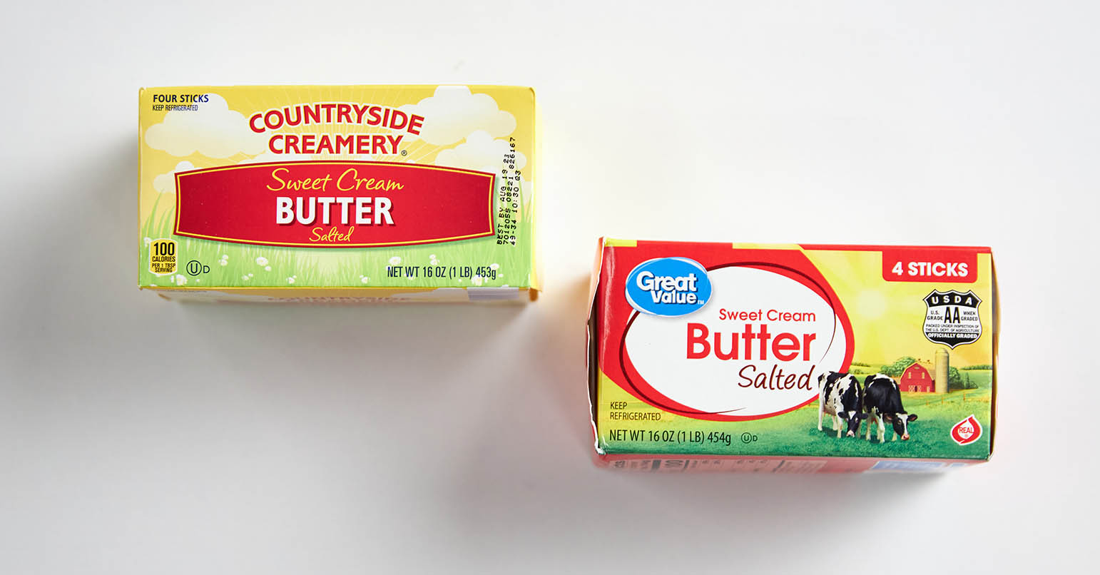 Aldi vs Walmart Butter